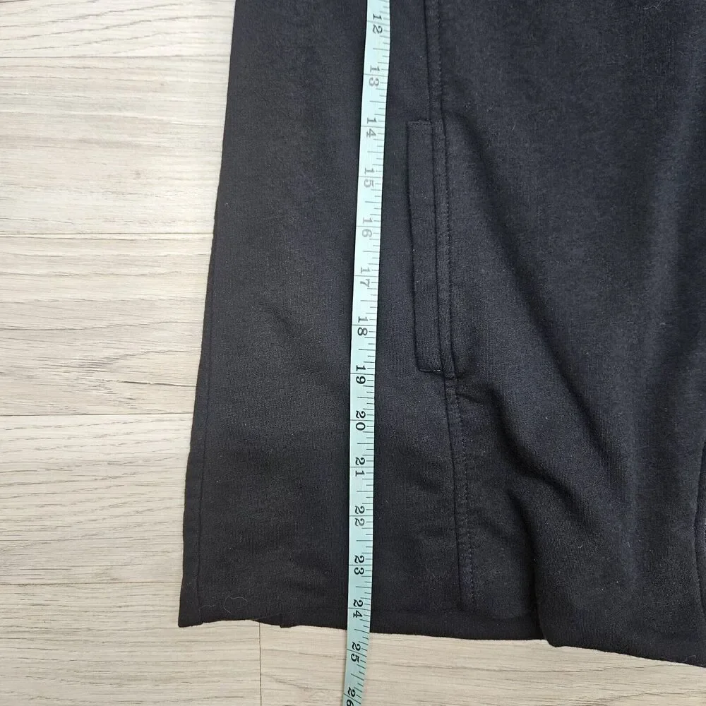 NYDJ Womens Black Zipper Cotton Stretch Jacket Small